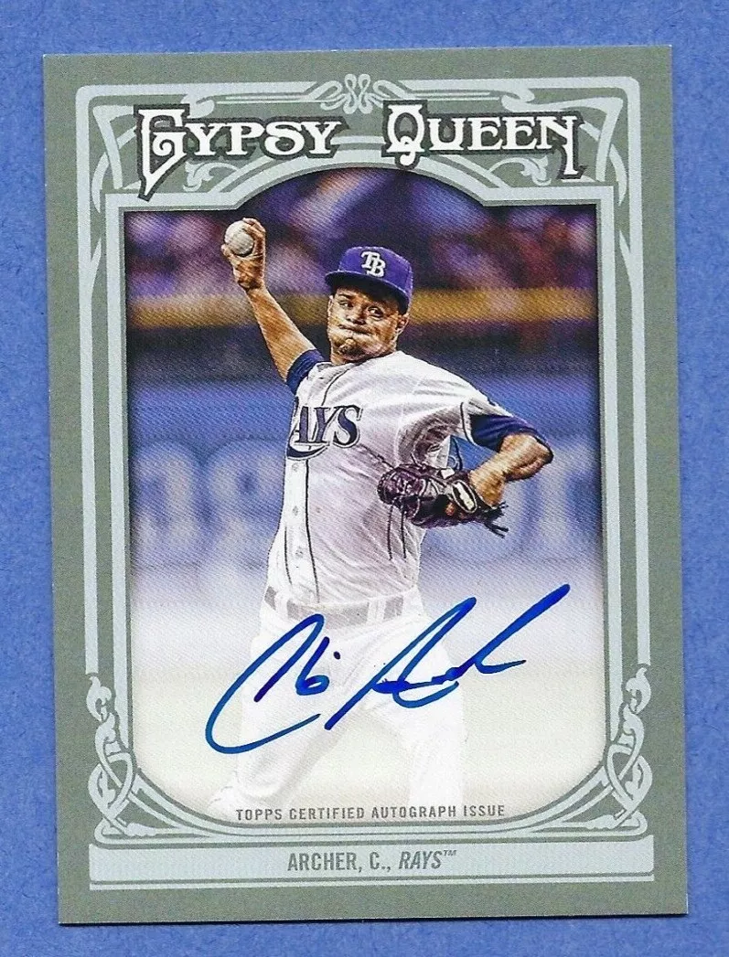 Chris Archer trading card