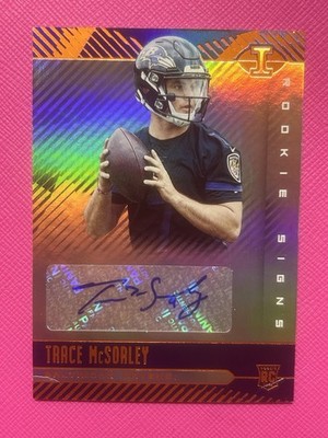 2019 Illusions TRACE MCSORLEY Rookie Signs Rookie Auto  Throw It On A Dime  RC