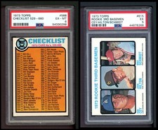 1973 Topps Baseball Complete Set 5 - EX 4790053
