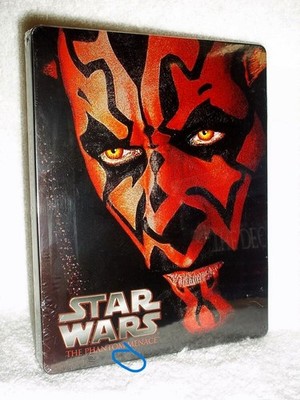 Star Wars The Phantom Menace LIMITED EDITION STEELBOOK (Blu-ray
