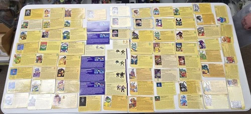 HUGE Vintage TMNT 80+ File Card Lot  Anthrax,Scale Tail,Movie,Mutation + MORE