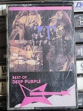 Deep Purple Best Of Cassette Tape