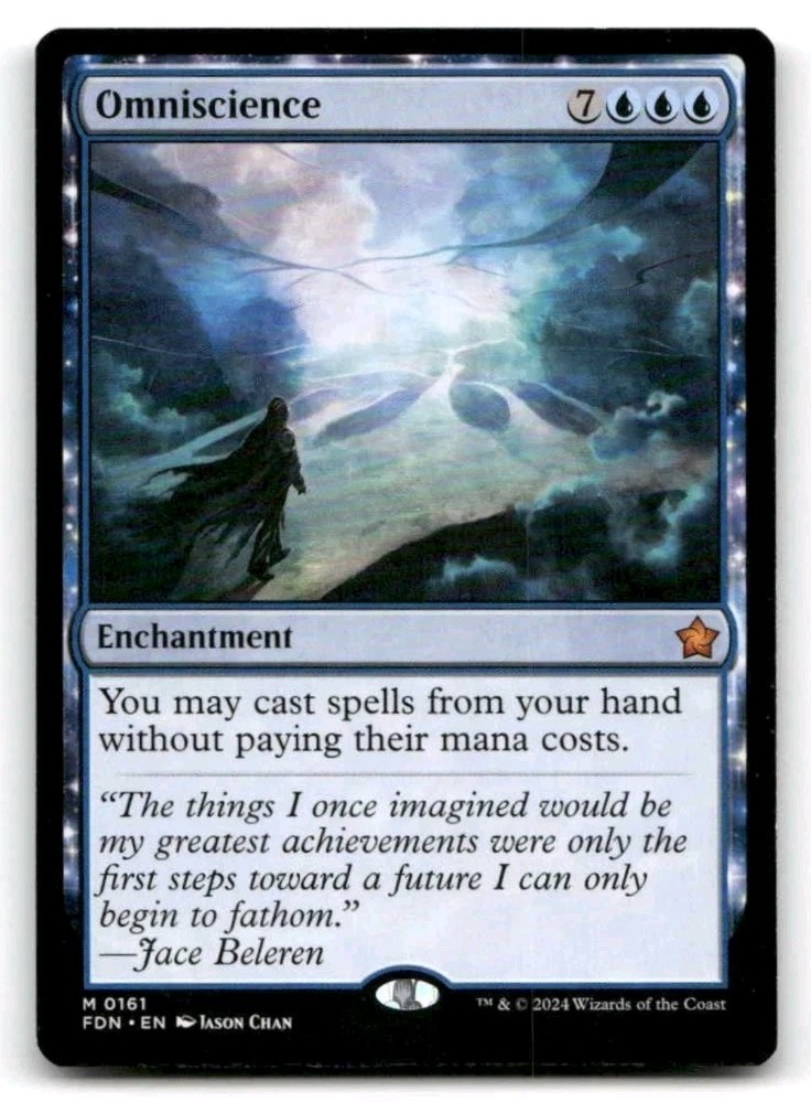 Omniscience Foundations 161 NM Magic