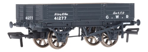 Trenes Rapido 925002 calibre OO diámetro. O21 Open Wagon 41277 en gris GWR (usado) | Condition: Used