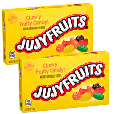 Jujyfruits Candy 2 Boxes Chewy Fruity Gummies Classic Movie Candy