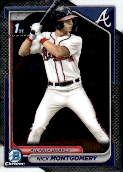2024 Bowman Draft #BDC-129 Nick Montgomery Chrome