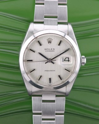 1972 Rolex Oysterdate Precision Ref. 6694 Silver Linen Dial