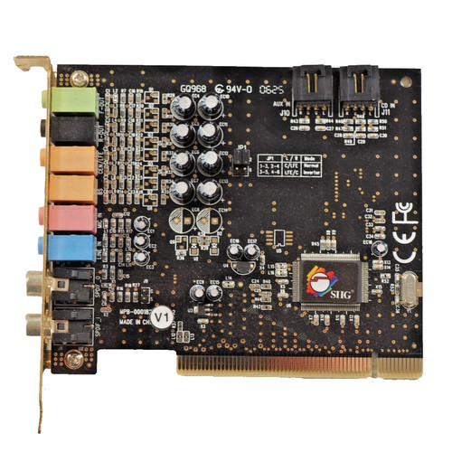 Diamond Xtreme Sound SIIG GQ968 7.1 PCI Sound Card