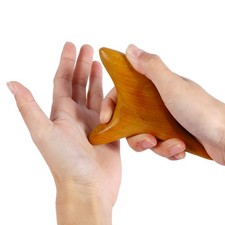Vietnam Fragrant Wood Reflexology Acupuncture Thai Point Gua Sha Massager Roller