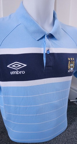 Poloshirt Manchester City Umbro 2009-10 / Blau / XL Extra Large - Bild 8 von 20