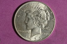 Estate Find 1935 Peace Dollar #K62420