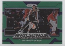 2022 Panini Prizm WNBA Widescreen Green Prizm Brittney Griner #8 19ek