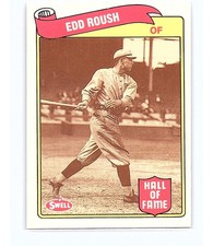 1989 Swell Baseball Greats Edd Roush #35