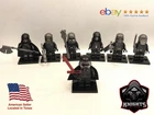 NEW SET of 7 Star Wars Knights of Ren Kylo Custom Lego Minifigures - USA Seller