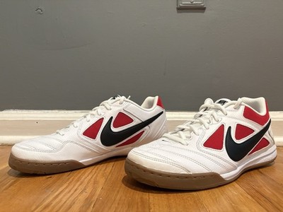 Size 9.5 - Nike Gato White/Gym Red/Gum Dark Brown - IB8509-100
