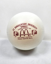 Vintage St. Bonaventure University Bonnies Mini Basketball McDonald's Signed