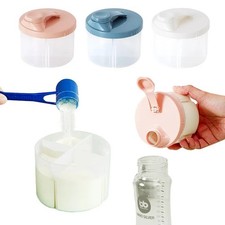 4Grid Baby Formula Dispenser Portable Milk Powder Container Feeding Storage Box