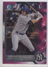2022 Bowman Chrome Prospects Fuchsia Lava Refractor 60/199 Trey Sweeney 0z2o