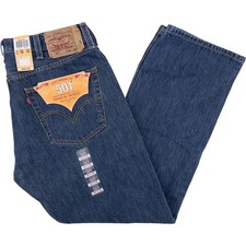 VTG NWT Deadstock Levis Mens 38x30 501 Original Fit Jeans Blue Button Fly Y2K