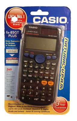 Fx 82de Casio Fx 86de Plus Programmierbar Casio FX-85DE Plus