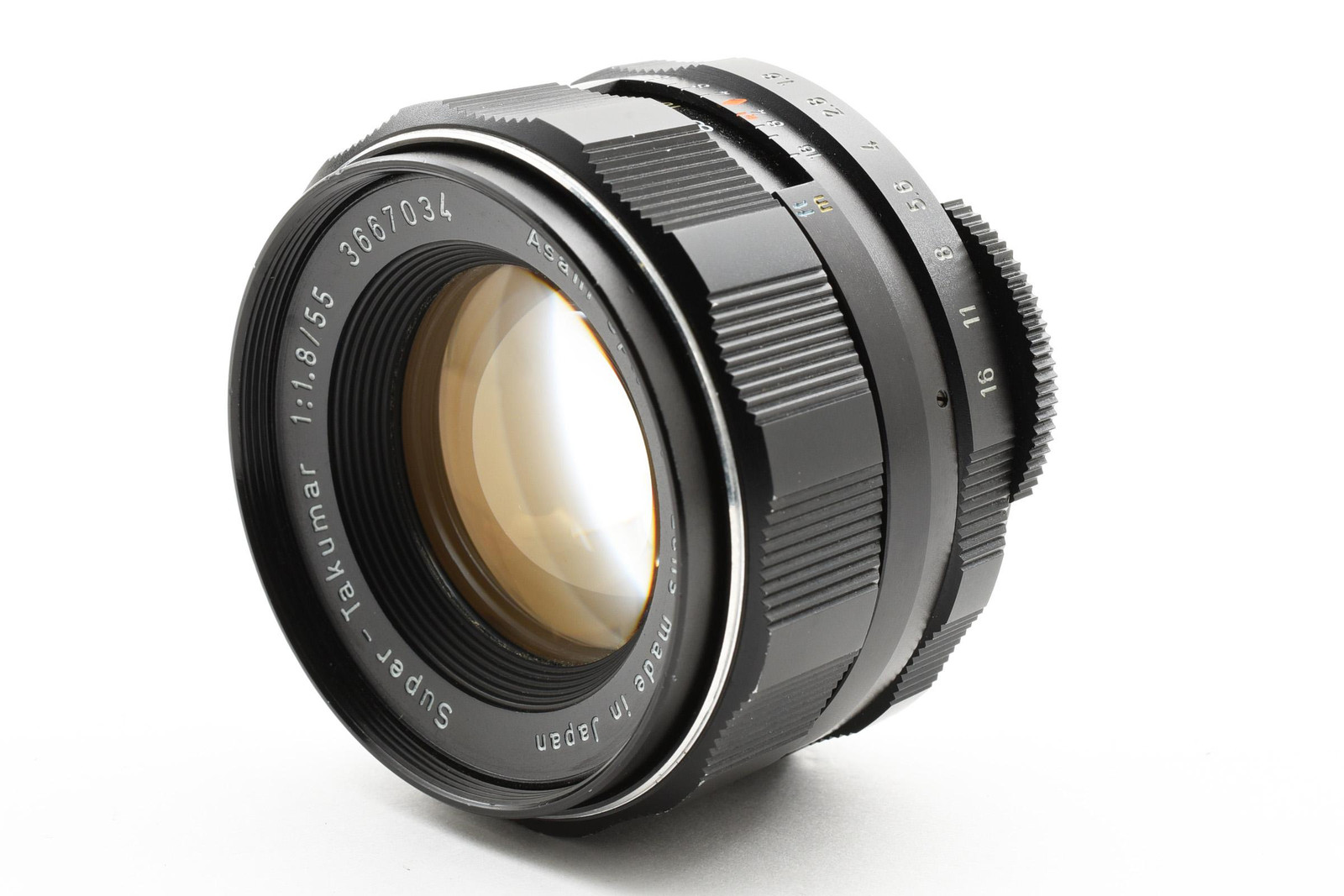 MINT】PENTAX Super Takumar 55mm F/1.8 MF Standard Lens For M42