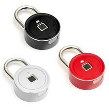 Fingerprint Padlock Keyless Security School College Uni Storage Locker Pad Lock