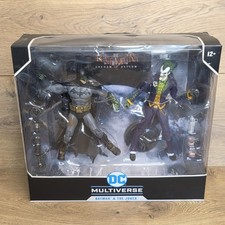 DC Multiverse Arkham Asylum BATMAN & THE JOKER Figure 2 Pack Set McFarlane Toys