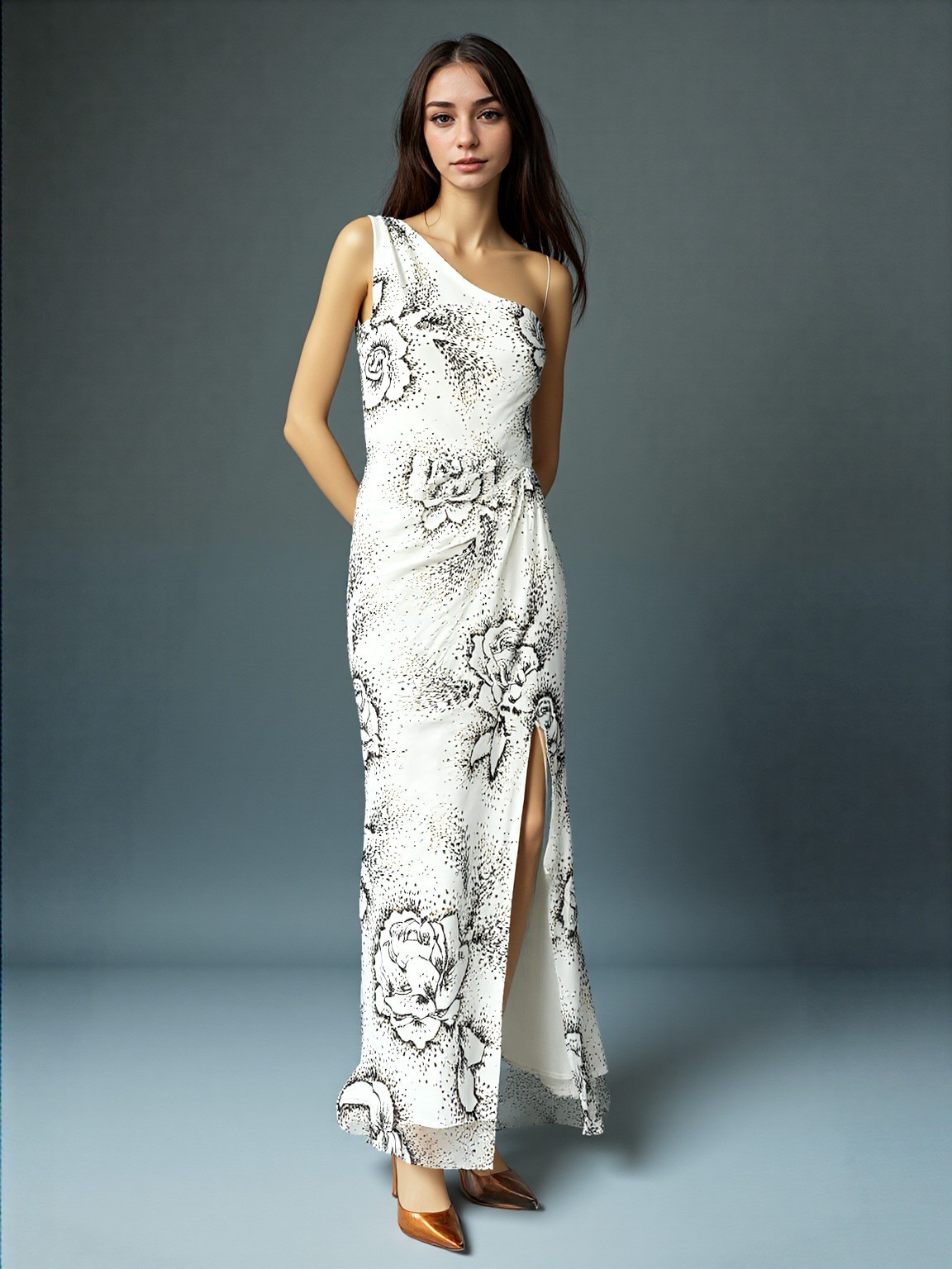 marchesa notte maxi dress Marchesa Crystal-embellished Maxi Dress