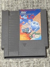 Adventures of Lolo Nintendo NES Cartridge Only Tested Working Authentic