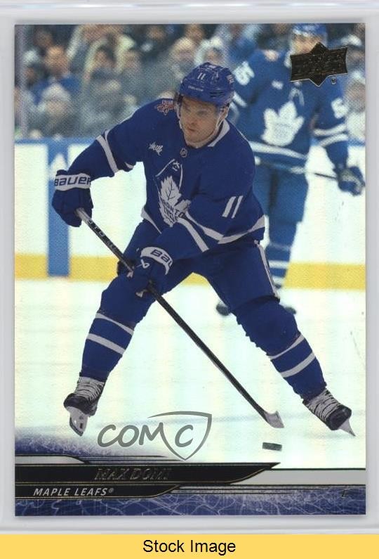 2024-25 Upper Deck Series 2 Silver Foil Max Domi #414 READ z6b