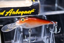 Leurre Bois Vintage Arbogast Snooker FIRETIGER – Rare Avec Spinner – Stock Ancien