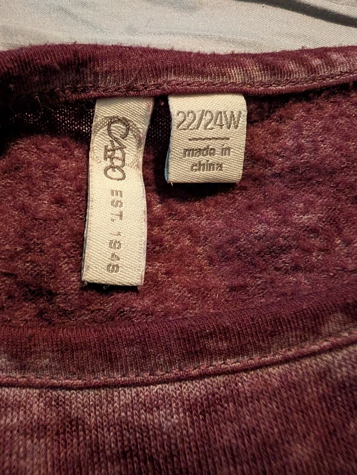 Женский флисовый топ Cato Walk By Faith с длинным рукавом на подкладке с открытыми плечами - Изображение 2 из 3