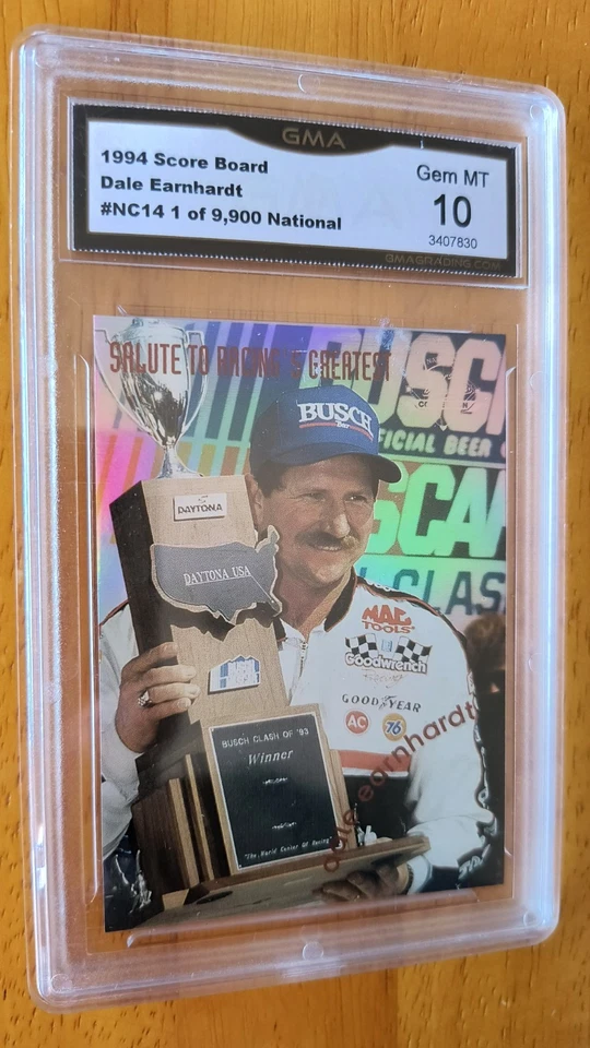 Dale Earnhardt 1994 Score Card - Image 3 of 4