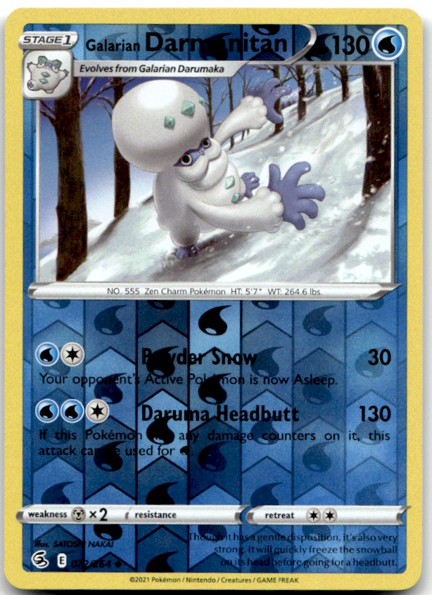 Galarian Darmanitan