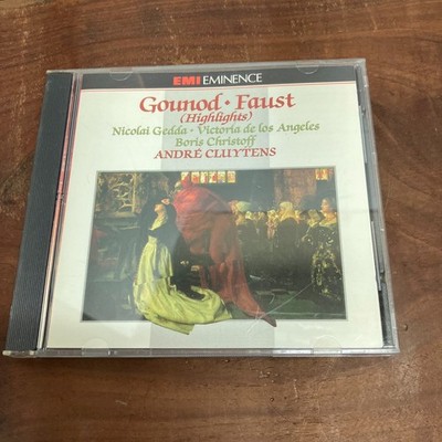 Gounod   Faust Highlights CD 1986 Opera Classical EMI Eminence