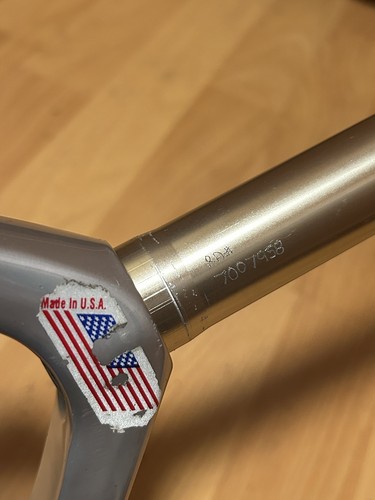 Vintage 1998 Rock Shox SID 1st Gen 1 1/8 Threadless Fork 26 " 90s MTB Rim Blue - Picture 15 of 24