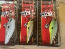 Lucky Craft Flat CB D-20 Deep Divers Lot of 3