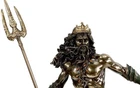 LARGE 20 Poseidon W Trident GREEK MYTHOLOGY God of Sea Statue Bronze Finish