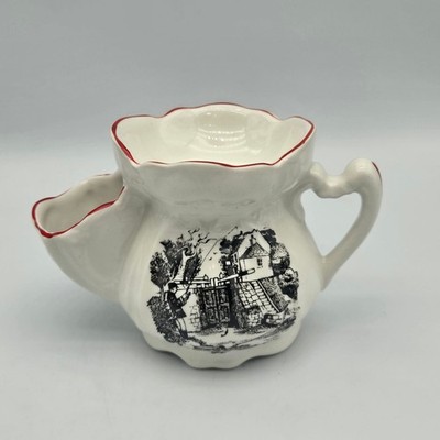 Old Foley James Kent Shaving Scuttle Mug Fly Fishing Father's Day Gift
