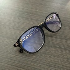 Chanel Women's Sunglasses CH3492 Classic Black Frame/Clear Lenses 51-19-145 NEW