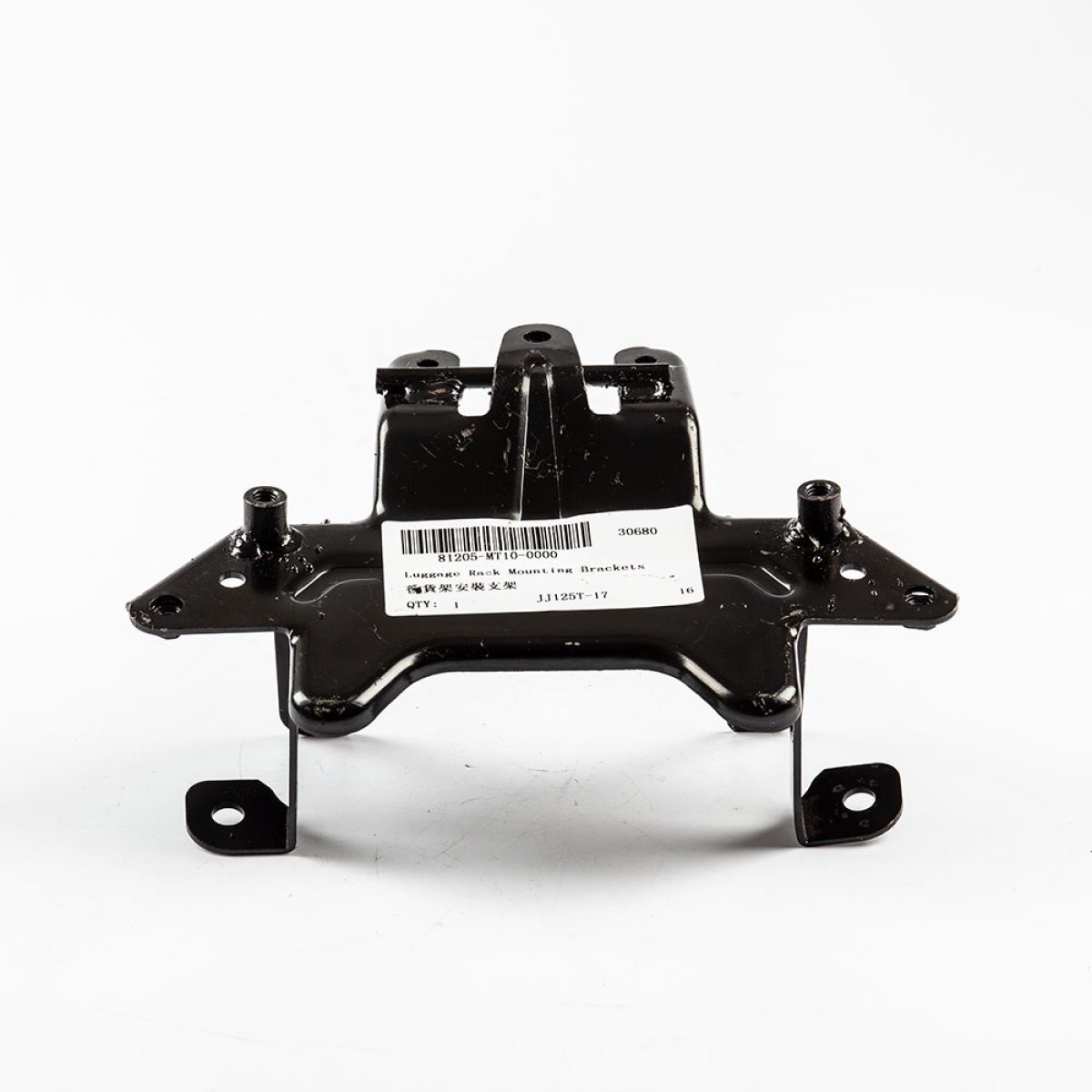 Luggage Rack Mounting Brackets for JJ50QT-17, JJ125T-17 Powder-Coated Black NEW