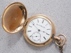 ELGIN NATL WATCH 1889 SERIES 3 16S 11J GRADE 92 MODEL 3 POCKET WATCH RUNS WELL!