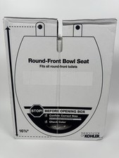 Kohler Wellworth Round Front Closed Toilet Seat White Quick Release R22112-0