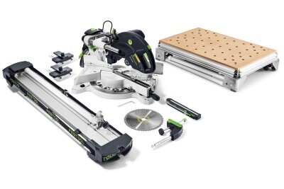 Festool 576663 Sliding Compound Mitre Saw KAPEX KS 120 REB-Set-MFT