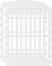 34" 2-Panel Add-On Panels Pet Dog Puppy Playpen Foldable Customizable White