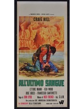 locandina ALL'ULTIMO SANGUE craig hill ettore manni ken wood nico fidenco B410