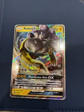 Carta Promo Pokémon TCG Raikou GX SM121 Stella Nera