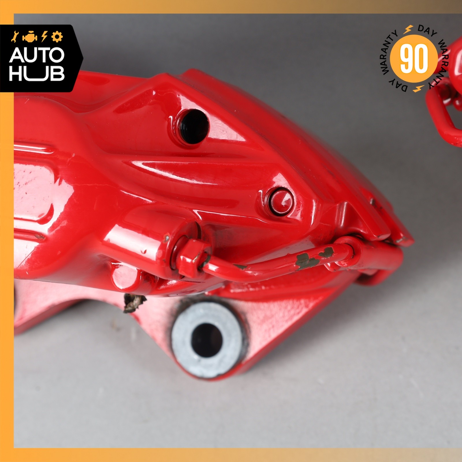 02-07 Maserati M138 4200 Coupe Rear Left & Right Brake Caliper Calipers Set OEM