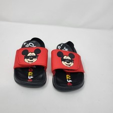 NWT Disney Mickey Mouse Kids Slide Sandals size 6.5