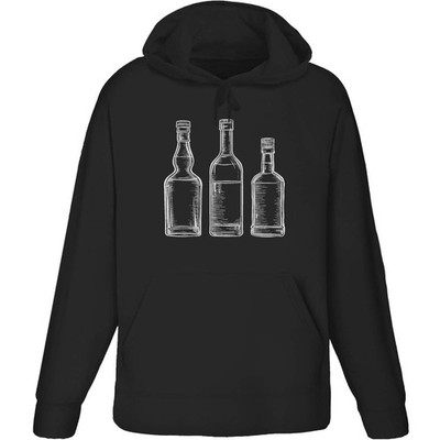 Hoodie / Kapuzenpullover ''Three Bottles'' für Erwachsene (HO048558)